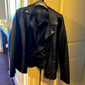 Faux leather jacket never worn